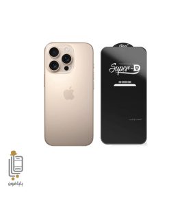 محافظ صفحه نمایش فول چسب iPhone 16 Pro