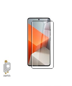 محافظ صفحه نمایش فول چسب Xiaomi Redmi Note 14 5g 3 گلس اورجینال شیائومی نوت 14 1