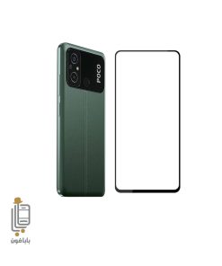 گلس فول چسب شیائومی Xiaomi Poco C55 1 گلس اورجینالc55