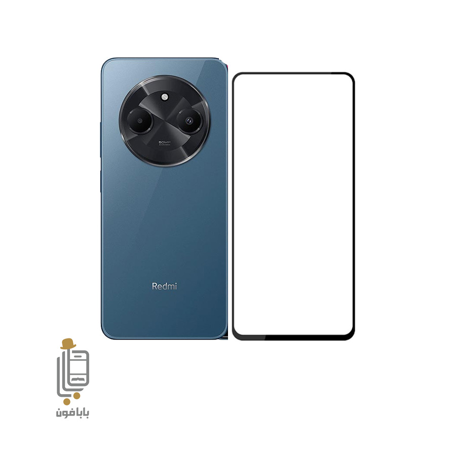 گلس-Redmi-A3-Pro گلس فول چسب Xiaomi Redmi A3 Pro